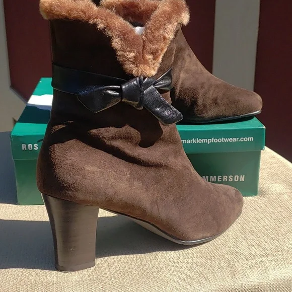 Roz Hommerson Suede Ankle Boots - Picture 5 of 5